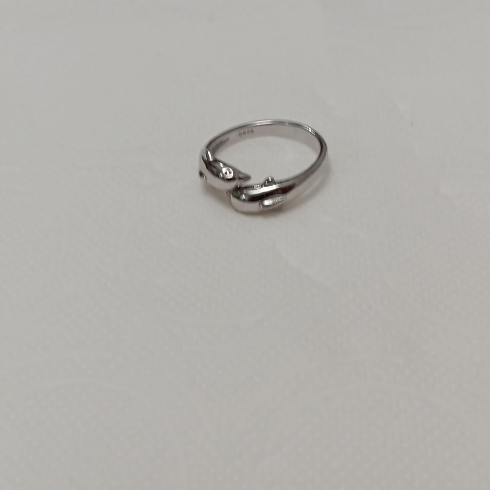925 Silver Dolphin ring